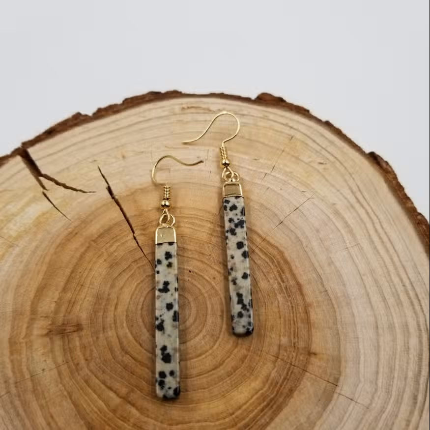 Natural Stone Earrings