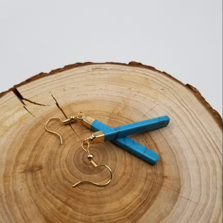 Natural Stone Earrings