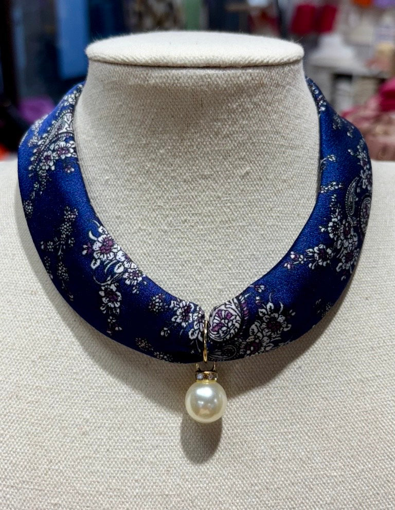 Pearl Scarf Necklace