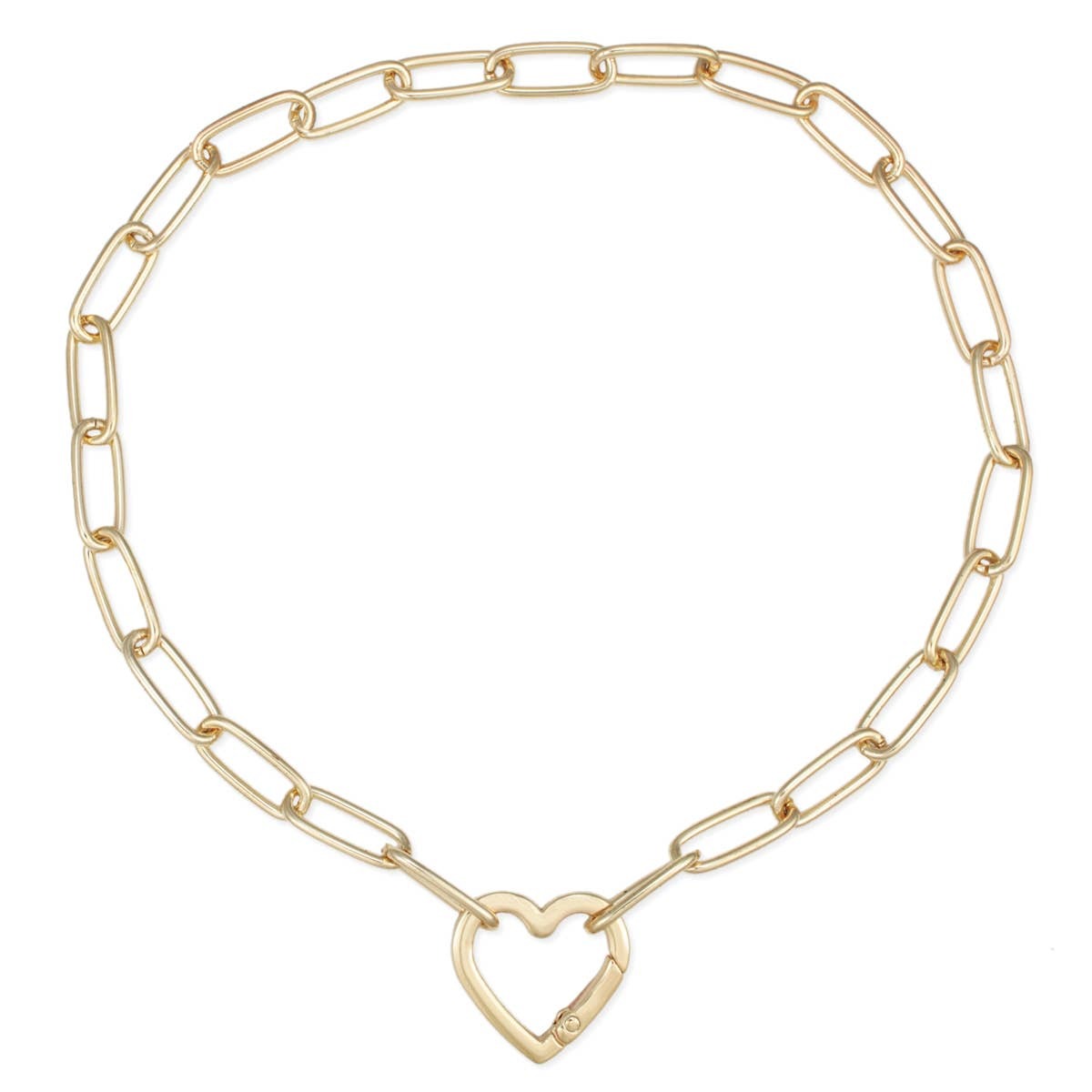 Locks of Love Heart Necklace