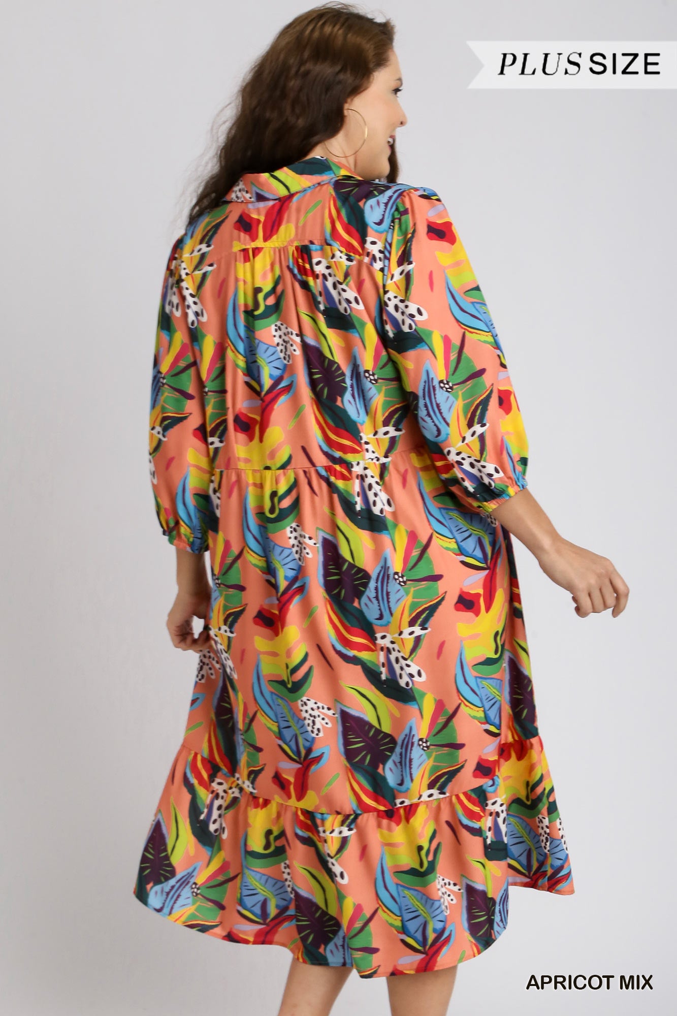 Apricot Confetti Dress
