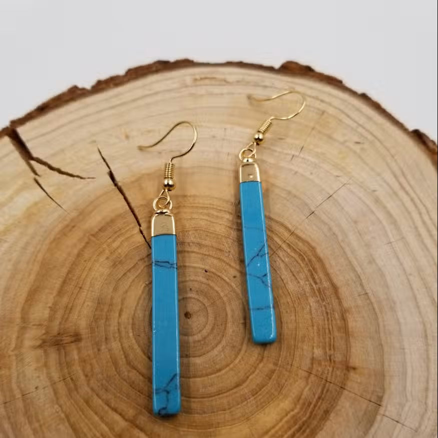 Natural Stone Earrings