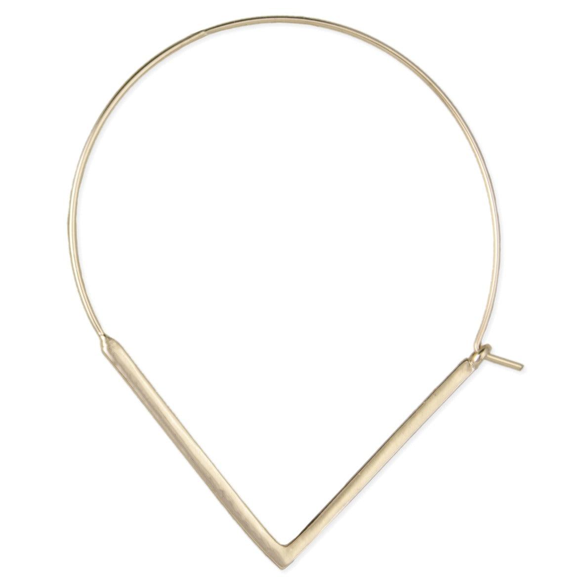 Peak Hoop Earring