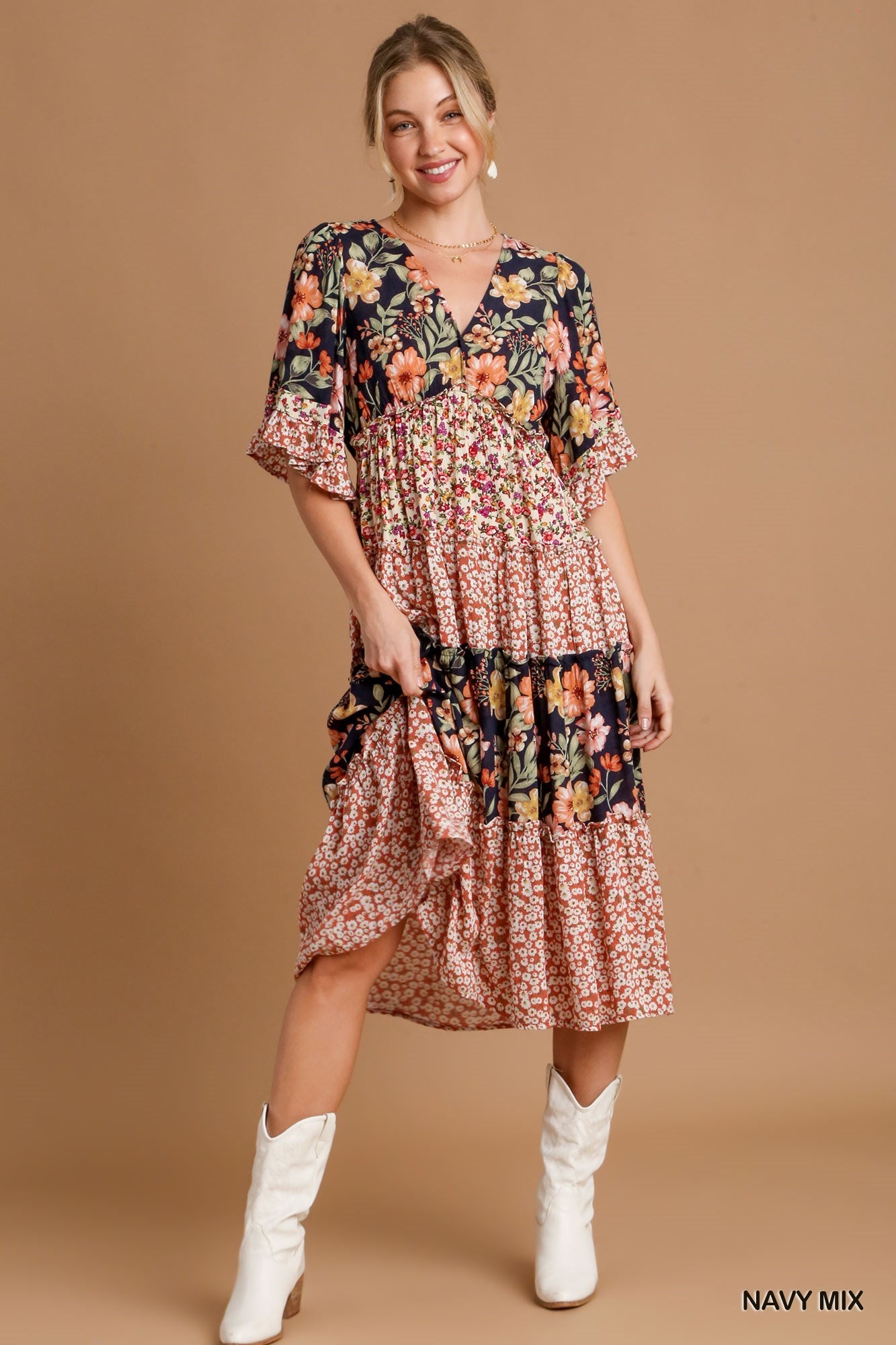 Floral Midi Dress