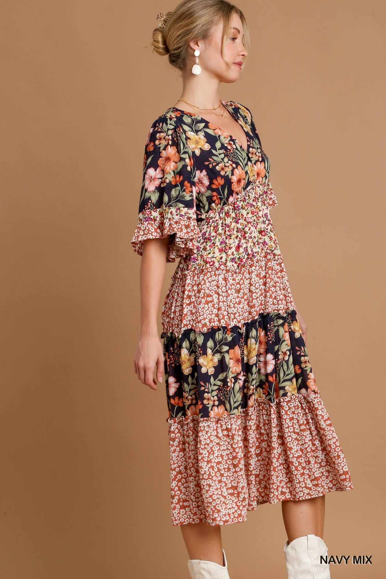 Floral Midi Dress