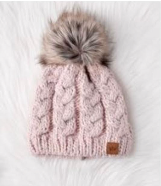 Blush Sweater Beanie