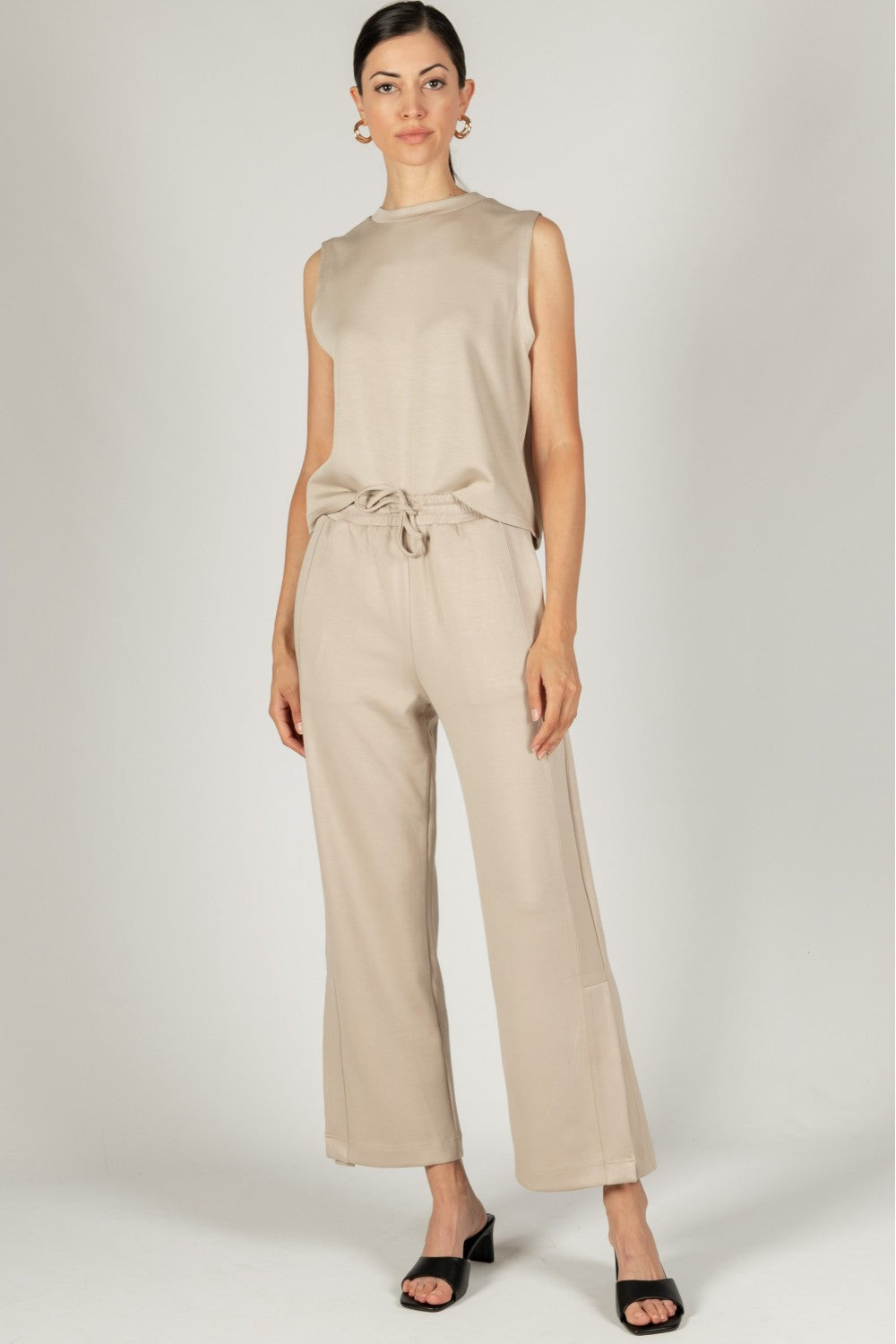 The Cali Scuba Modal Wide Leg Pant