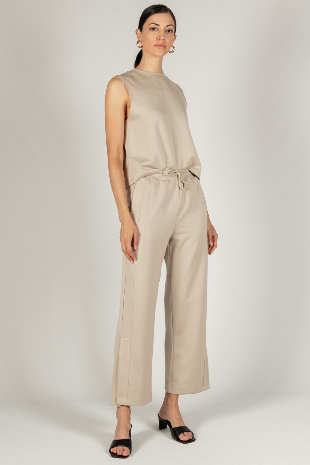 The Cali Scuba Modal Wide Leg Pant