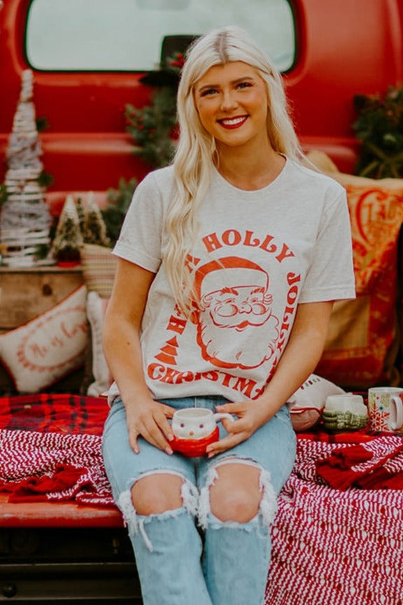 Holly Jolly Christmas Tee