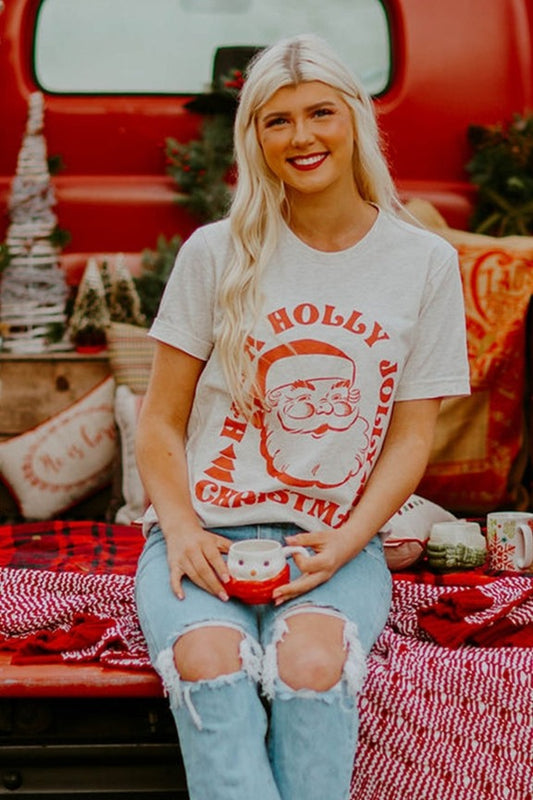 Holly Jolly Christmas Tee