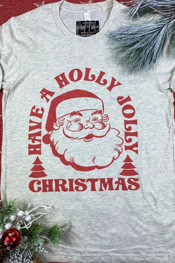 Holly Jolly Christmas Tee